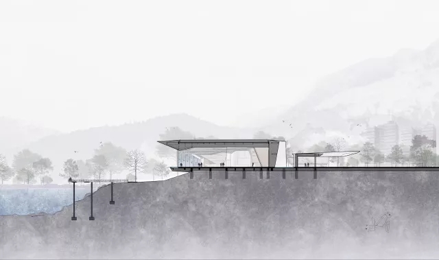 剖面图，，，，，恒峰g22修建设计