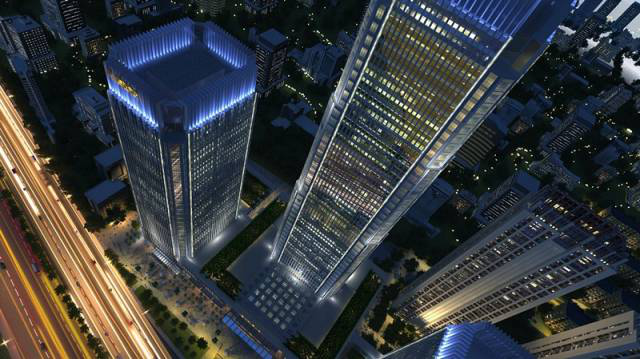 天津恒峰g22办公室室内设计