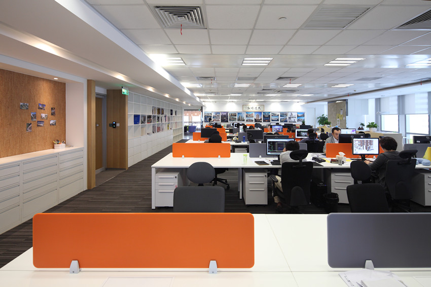 天津恒峰g22办公室室内设计